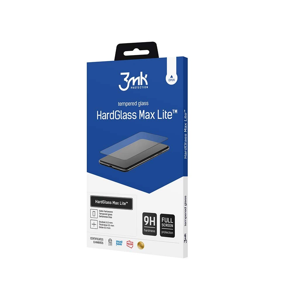 9H 3mk HardGlass Max Lite™ stiklas Oppo A16