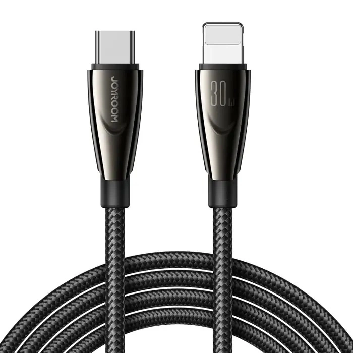 Joyroom Pioneer Series SA31-CL3 USB-C / Lightning 30W 1,2 m kabelis – juodas