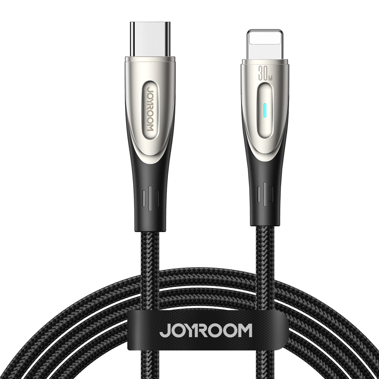 Joyroom Star-Light Series SA27-CL3 USB-C / Lightning 30W 1,2 m kabelis – juodas