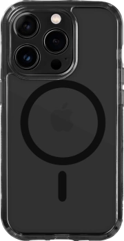 LAUT Crystal Matter – apsauginis dėklas iPhone 14 Pro Max, suderinamas su MagSafe – juodas