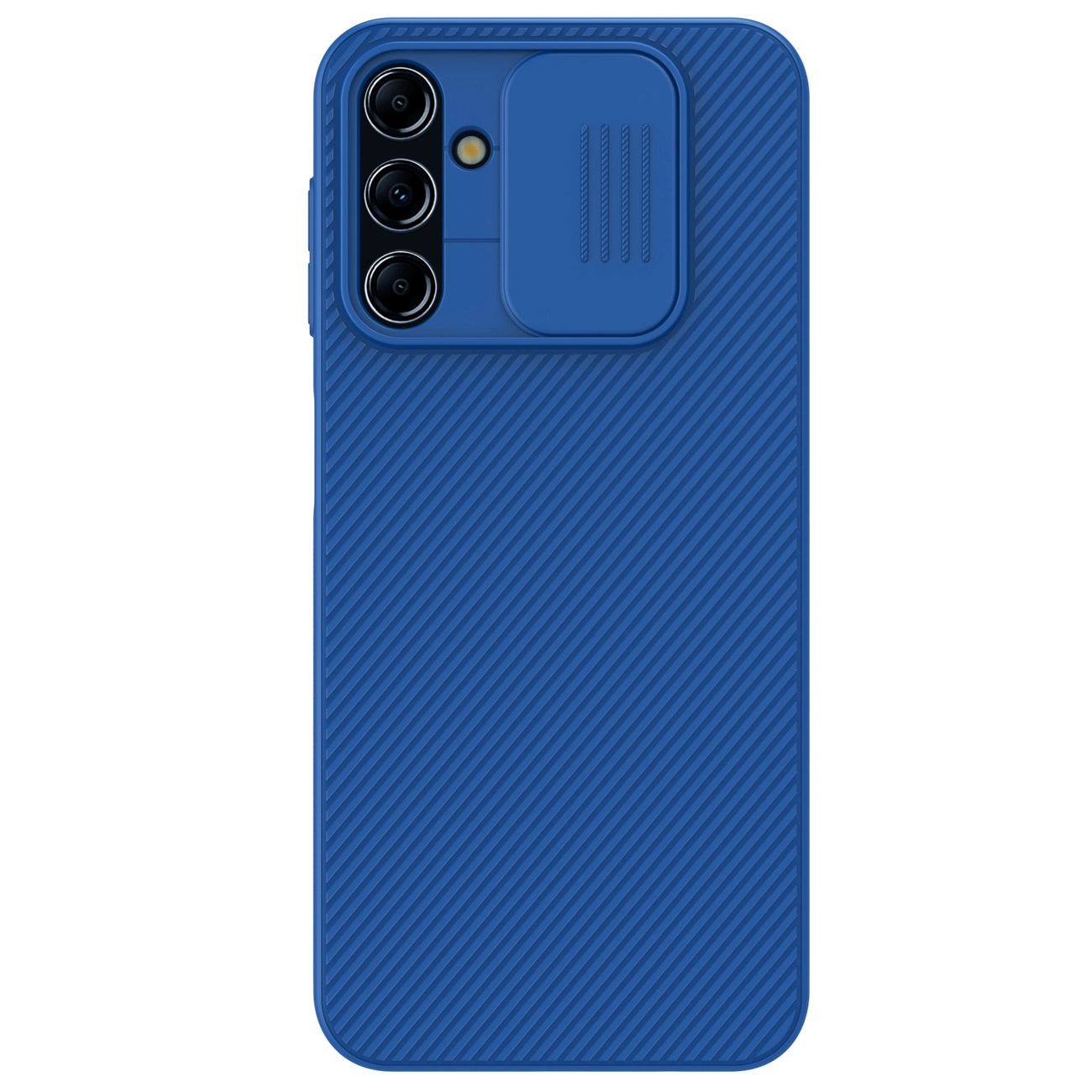 Nillkin CamShield dėklas Samsung Galaxy A14 5G / Galaxy A14 – su kameros apsauga, mėlynas