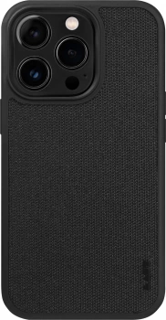 LAUT Urban Protect Cordura – apsauginis dėklas iPhone 14 Pro, suderinamas su MagSafe – juodas