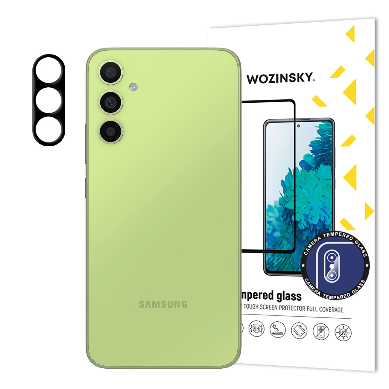 Wozinsky Full Camera Glass apsauginis stiklas Samsung Galaxy A34 5G kamerai 9H