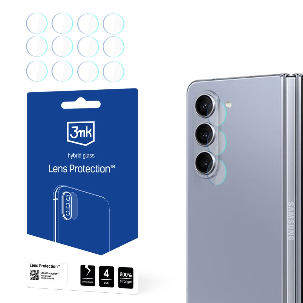 3mk Lens Protection™ hibridinis kameros stiklas Samsung Galaxy Z Fold 5 (priekinis ekranas)
