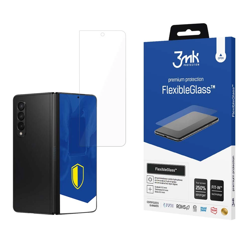 3mk FlexibleGlass™ hibridinis stiklas Samsung Galaxy Z Fold 5 (priekinis ekranas)