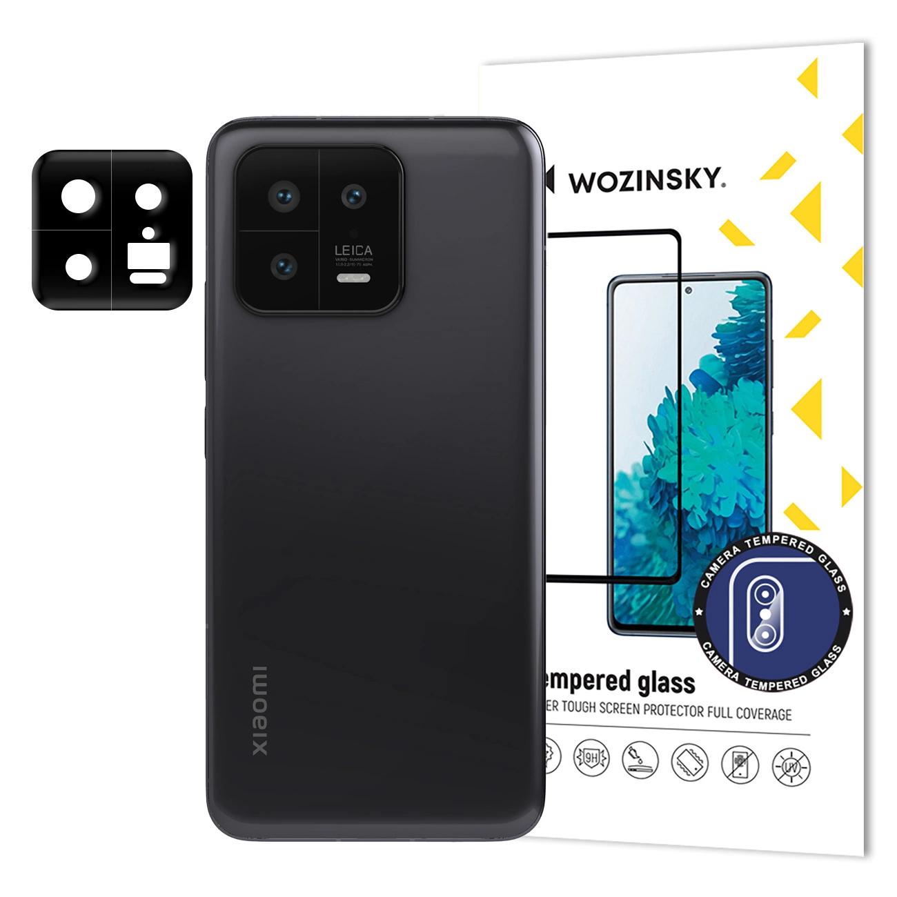 Wozinsky Full Camera Glass apsauginis stiklas Xiaomi 13 kamerai 9H