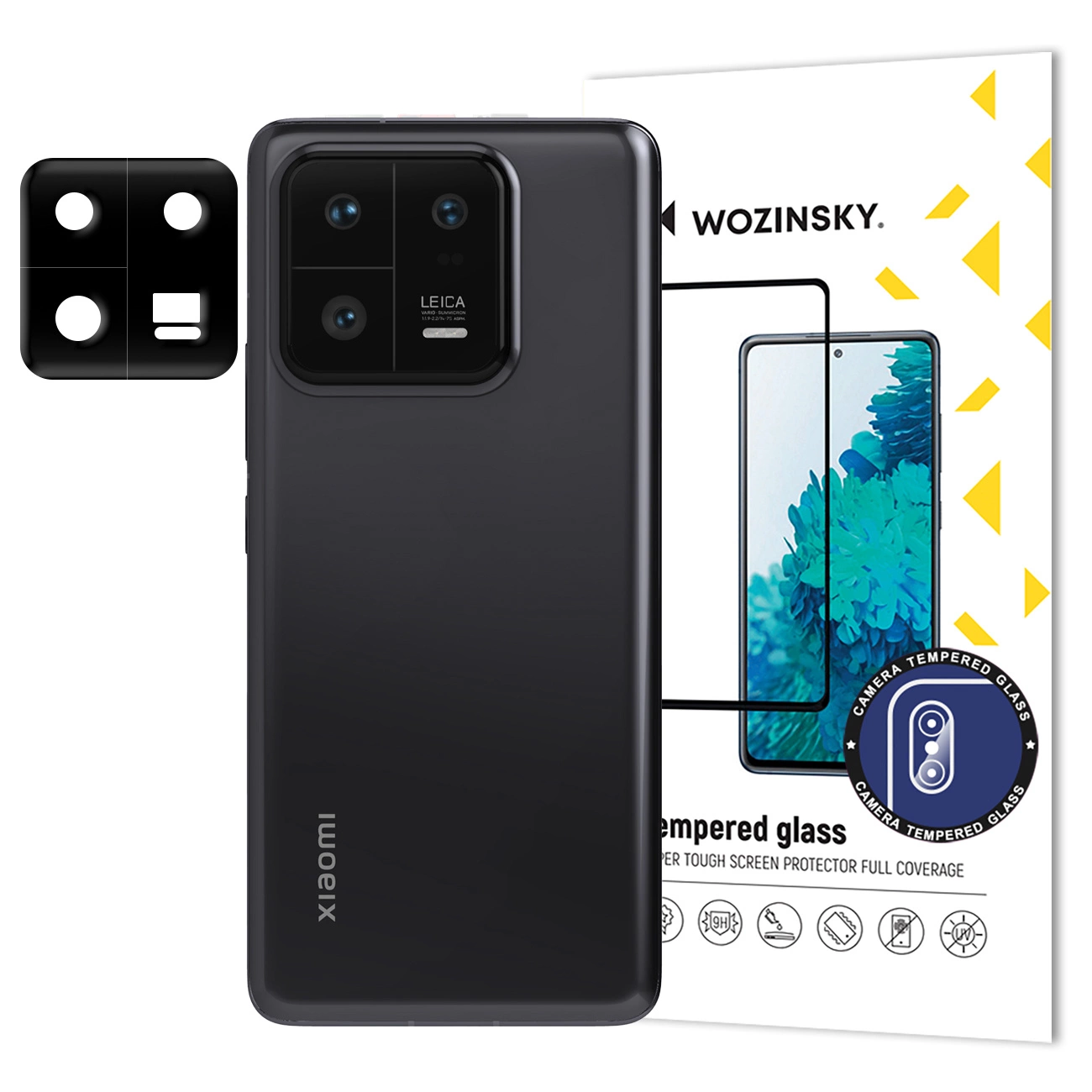 Wozinsky Full Camera Glass apsauginis stiklas Xiaomi 13 Pro kamerai 9H