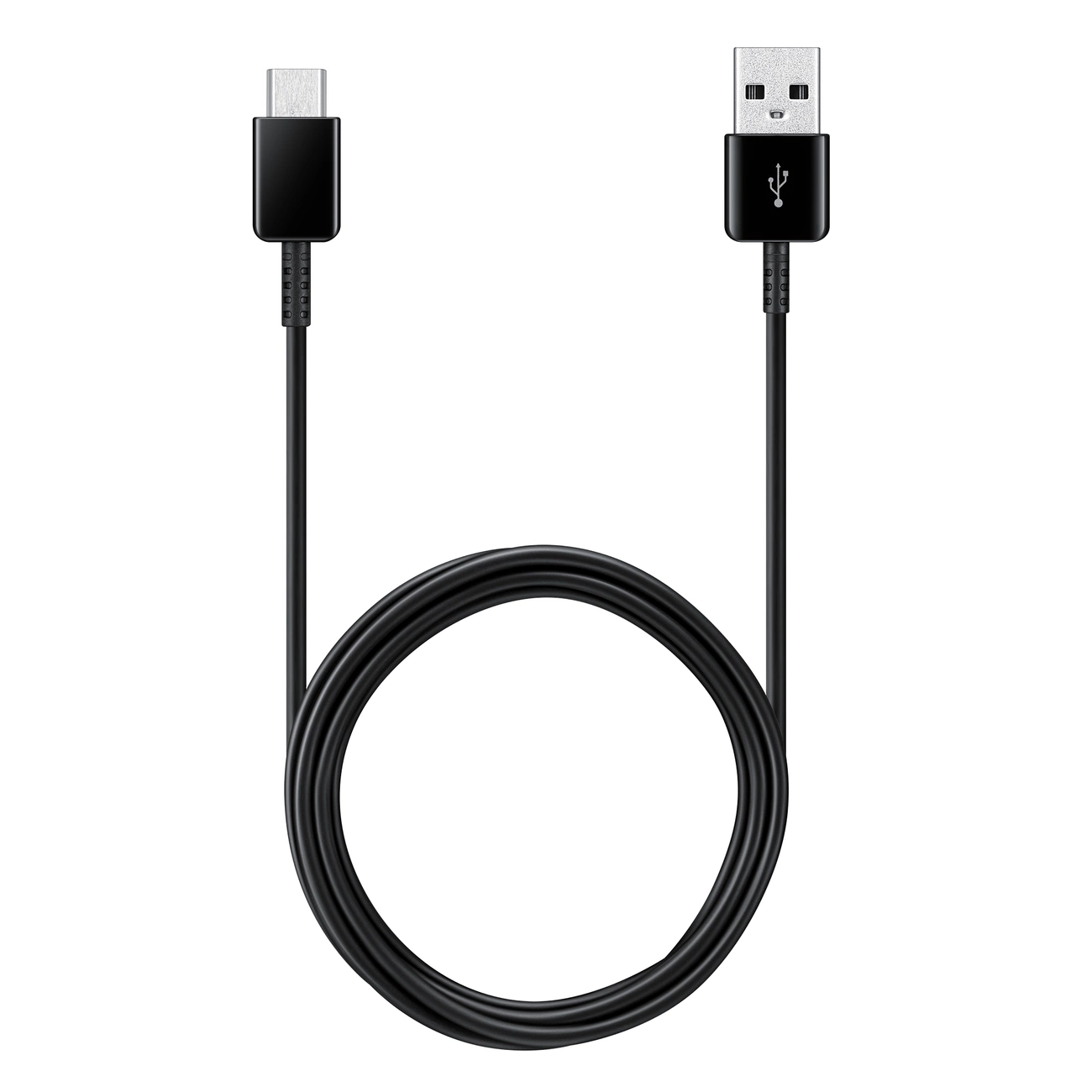 Samsung USB C kabelis 480Mbps 5A 1,5 m (EP-DG930MBEGWW) – juodas (rinkinys 2 vnt.)