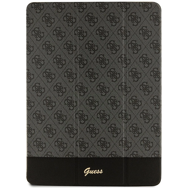 Etui Guess 4G Stripe Allover iPad Pro 12,9" – juodas