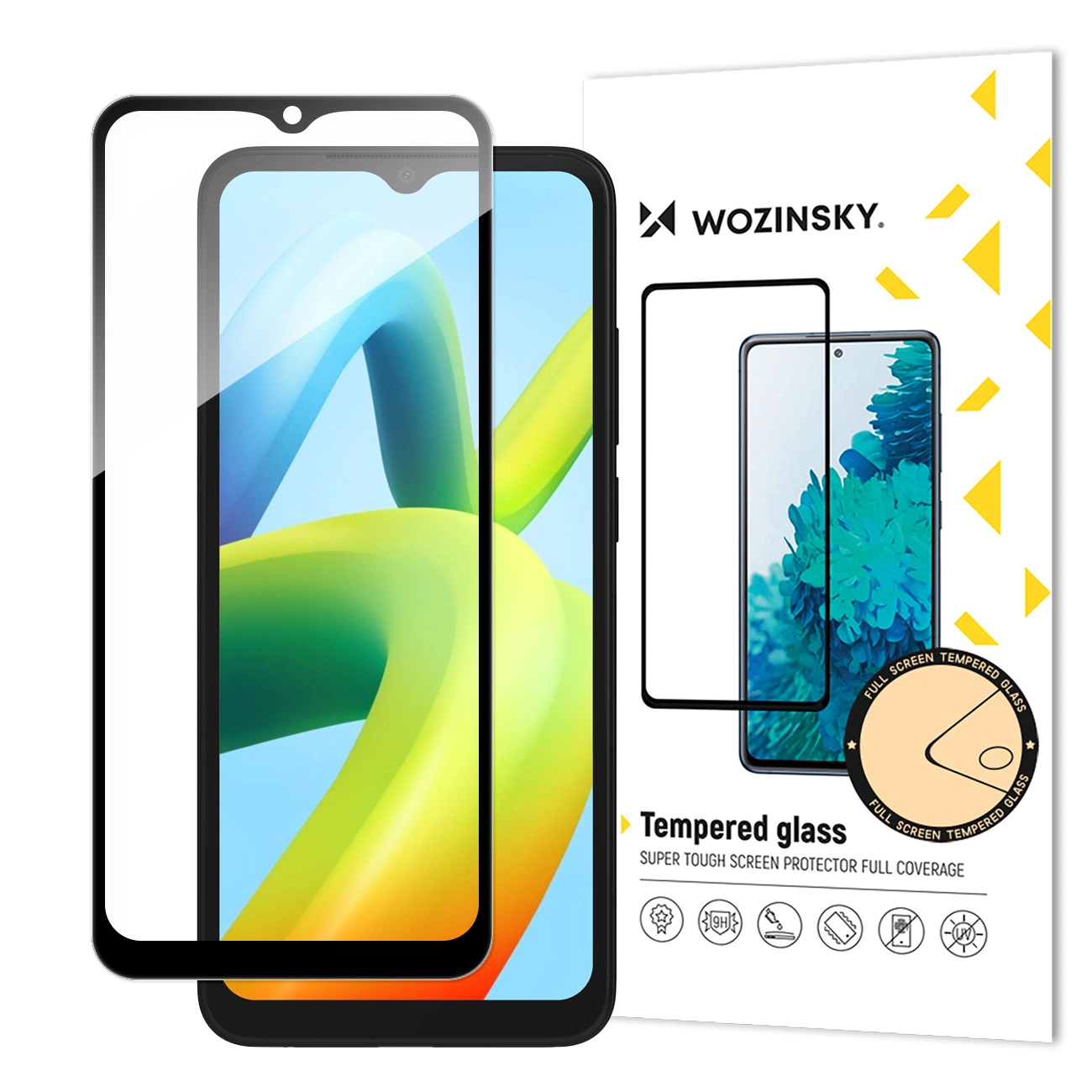 Wozinsky Full Glue apsauginis stiklas Xiaomi Redmi A2 / Redmi A1
