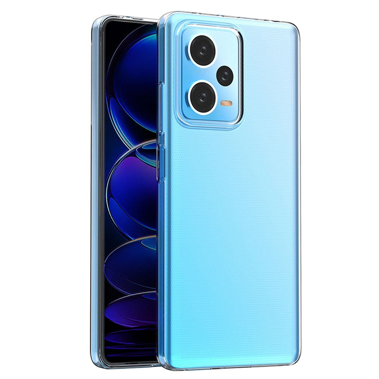 Ultra Clear 0.5 mm dėklas Xiaomi Redmi Note 12 Pro+ – plonas, permatomas