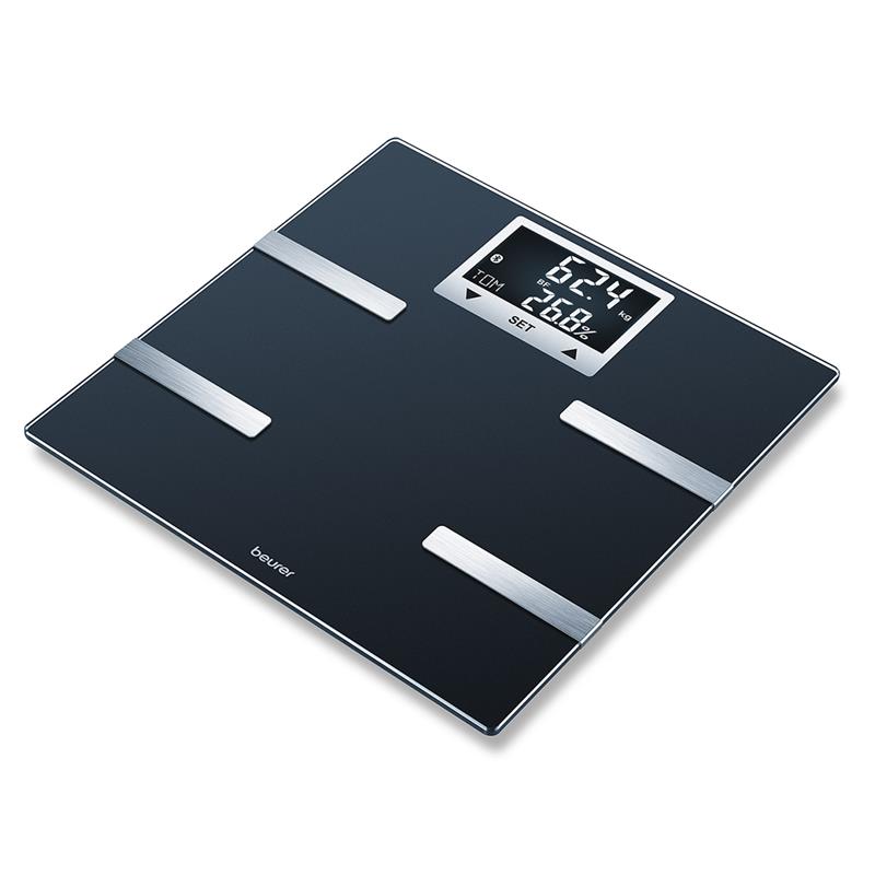 Beurer, BF 720, Bluetooth, juoda - Diagnostinės svarstyklės