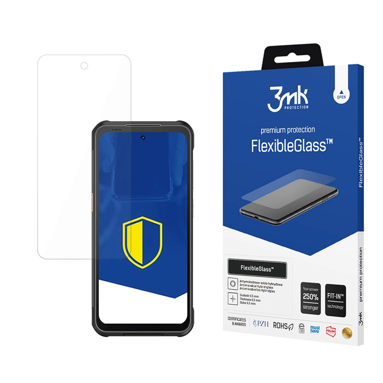 Hibridinis stiklas 3mk FlexibleGlass Phonemax P20 Pro