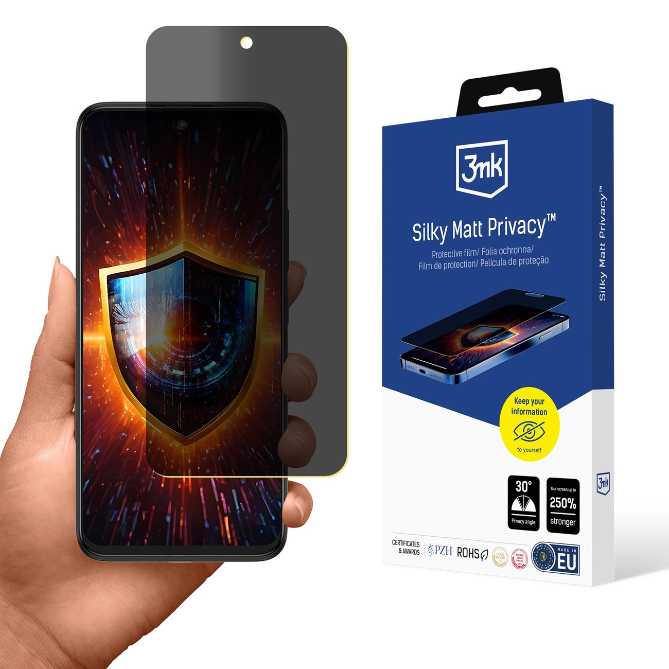 Privatumo apsaugos plėvelė 3mk Silky Matt Privacy TCL 605 / 60 SE