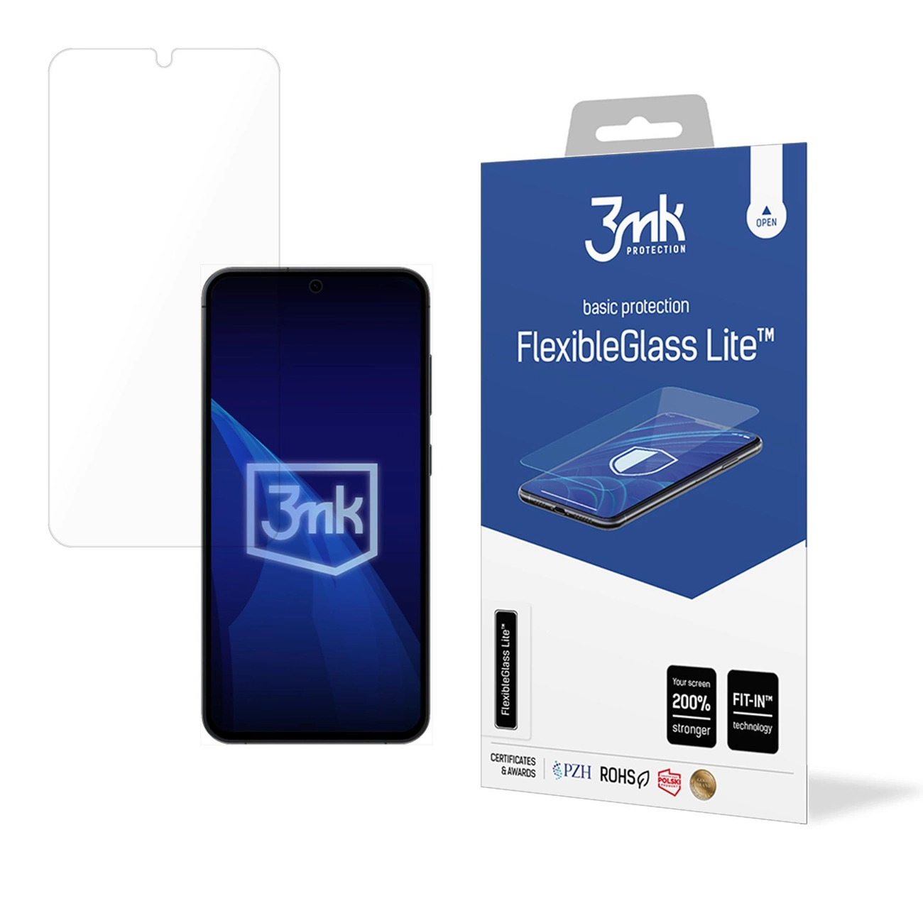 3mk FlexibleGlass Lite hibridinis stiklas Samsung Galaxy S25