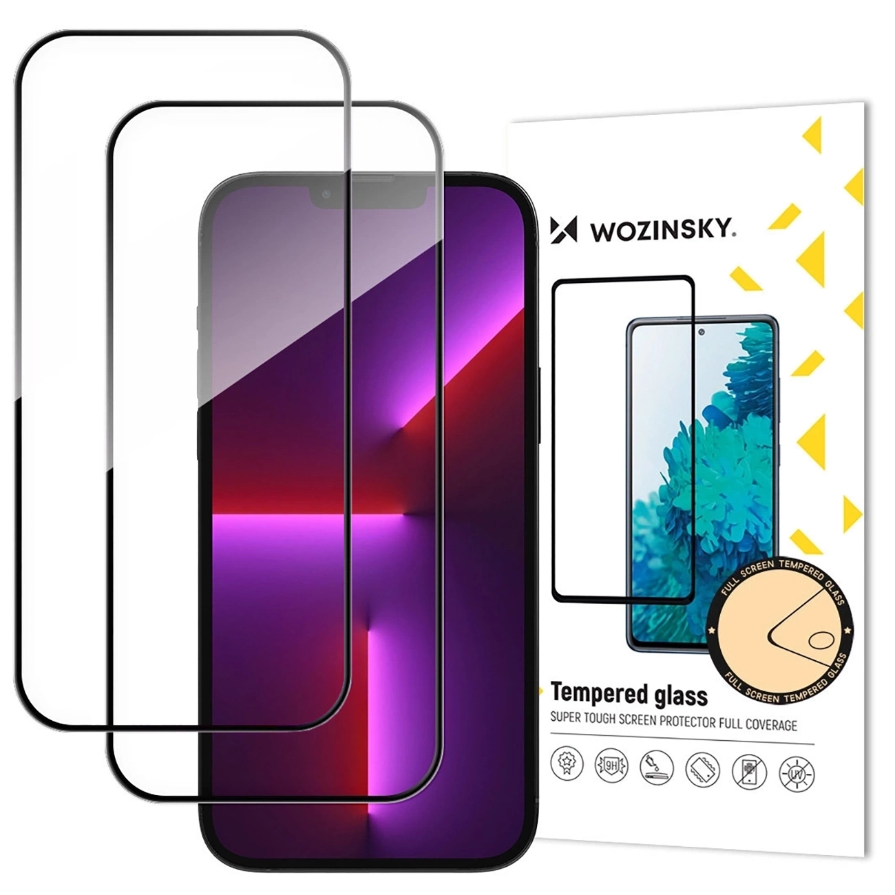Wozinsky Full Glue grūdintas stiklas 2 vnt. iPhone 17 Pro Max