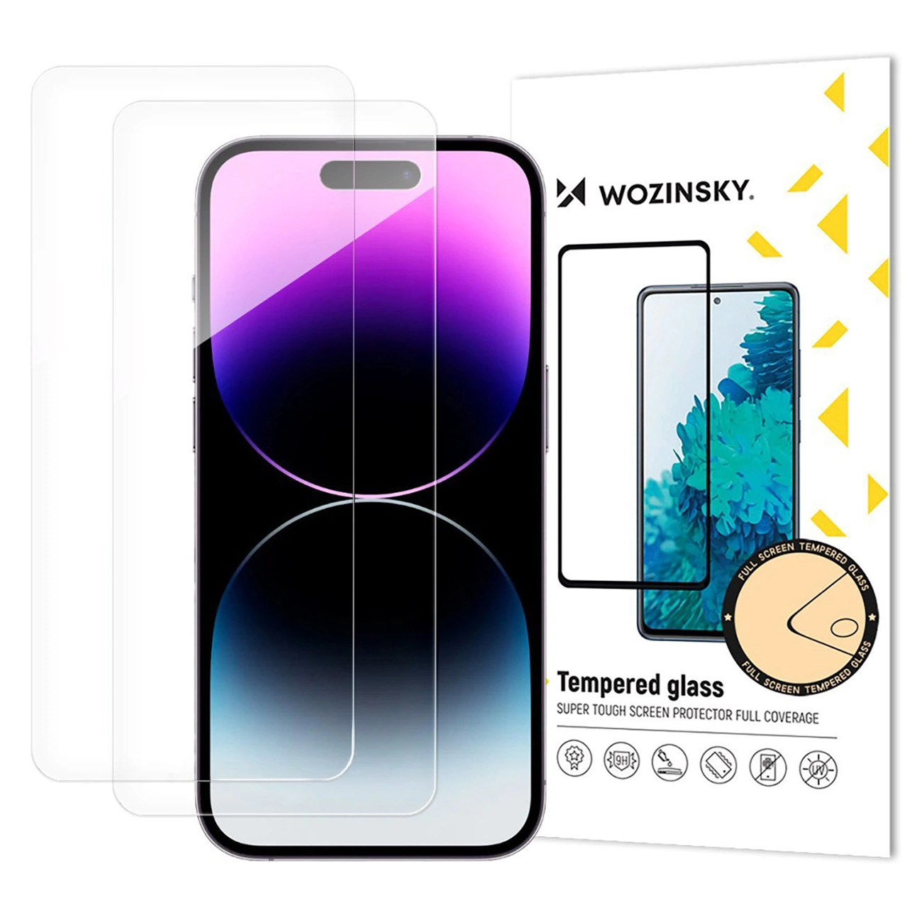 Wozinsky grūdintas stiklas 2 vnt. iPhone 17 Pro Max / 16 Pro Max