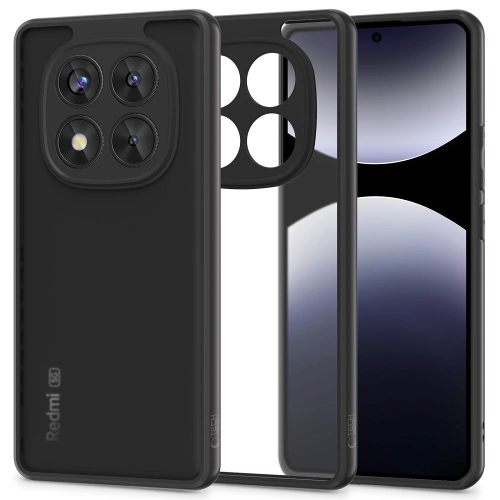 Tech-Protect MagMat dėklas Xiaomi Redmi Note 14 Pro 5G / Poco X7 5G matinė juoda