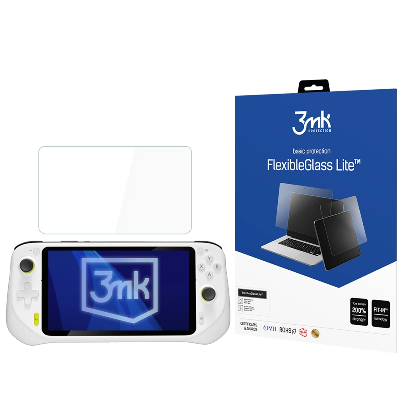 Hibridinis stiklas 3mk FlexibleGlass Lite Logitech G Cloud