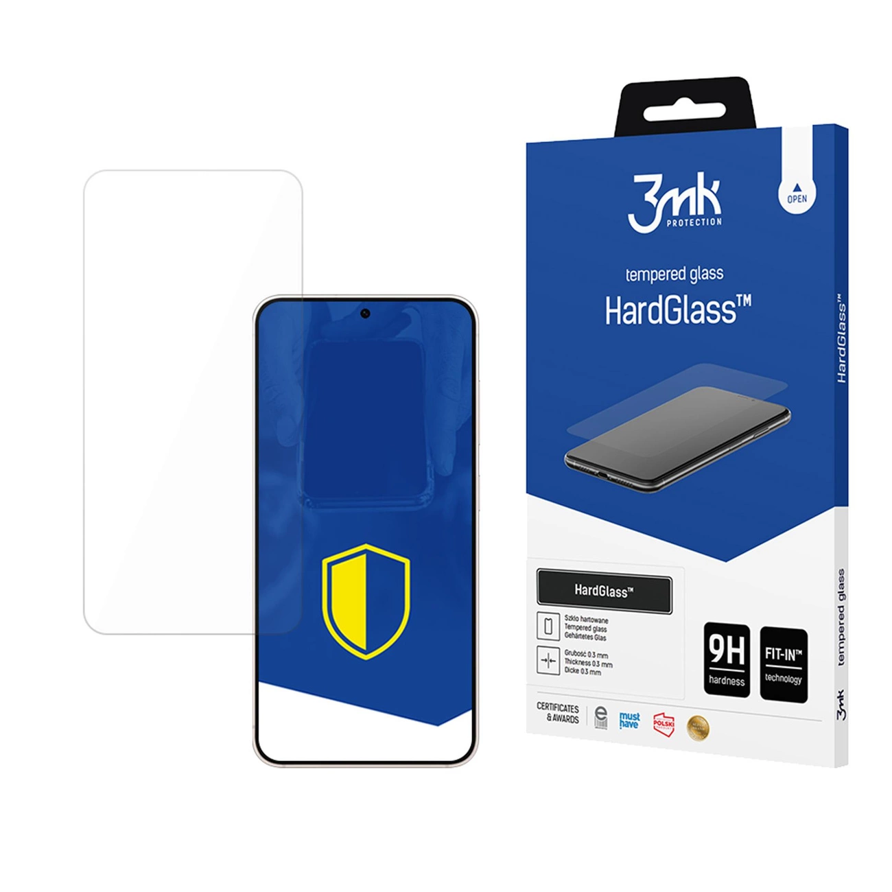 Grūdintas stiklas 3mk HardGlass Samsung Galaxy S25 Edge