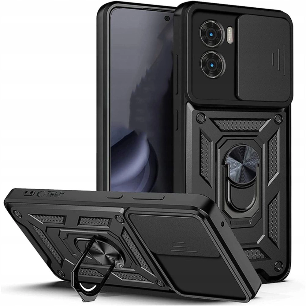 Tech-Protect CamShield Pro dėklas Xiaomi Poco X7 PRO 5G matinė juoda