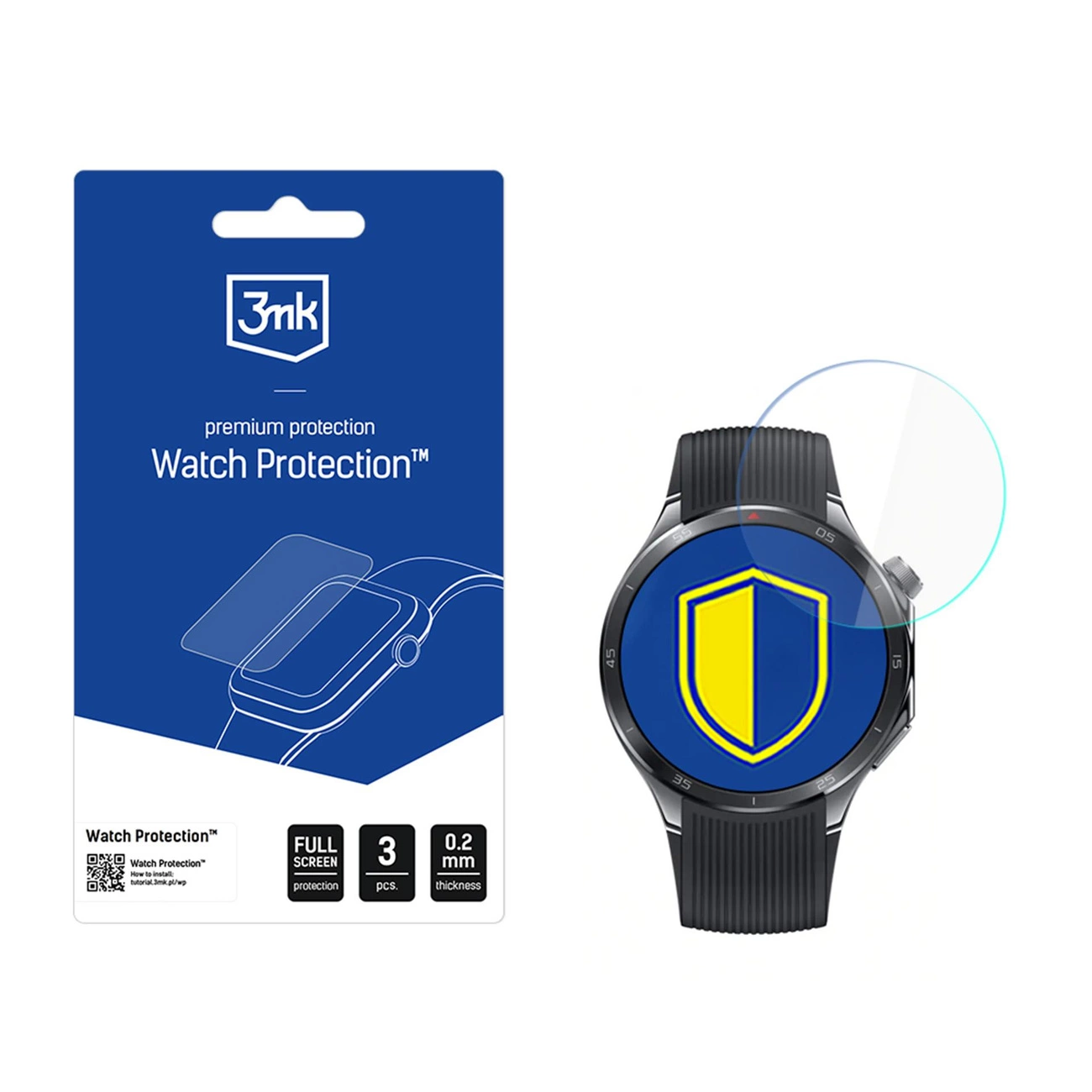Smartwatch ekrano apsauga 3mk Watch Protection FlexibleGlass Oppo Watch X2