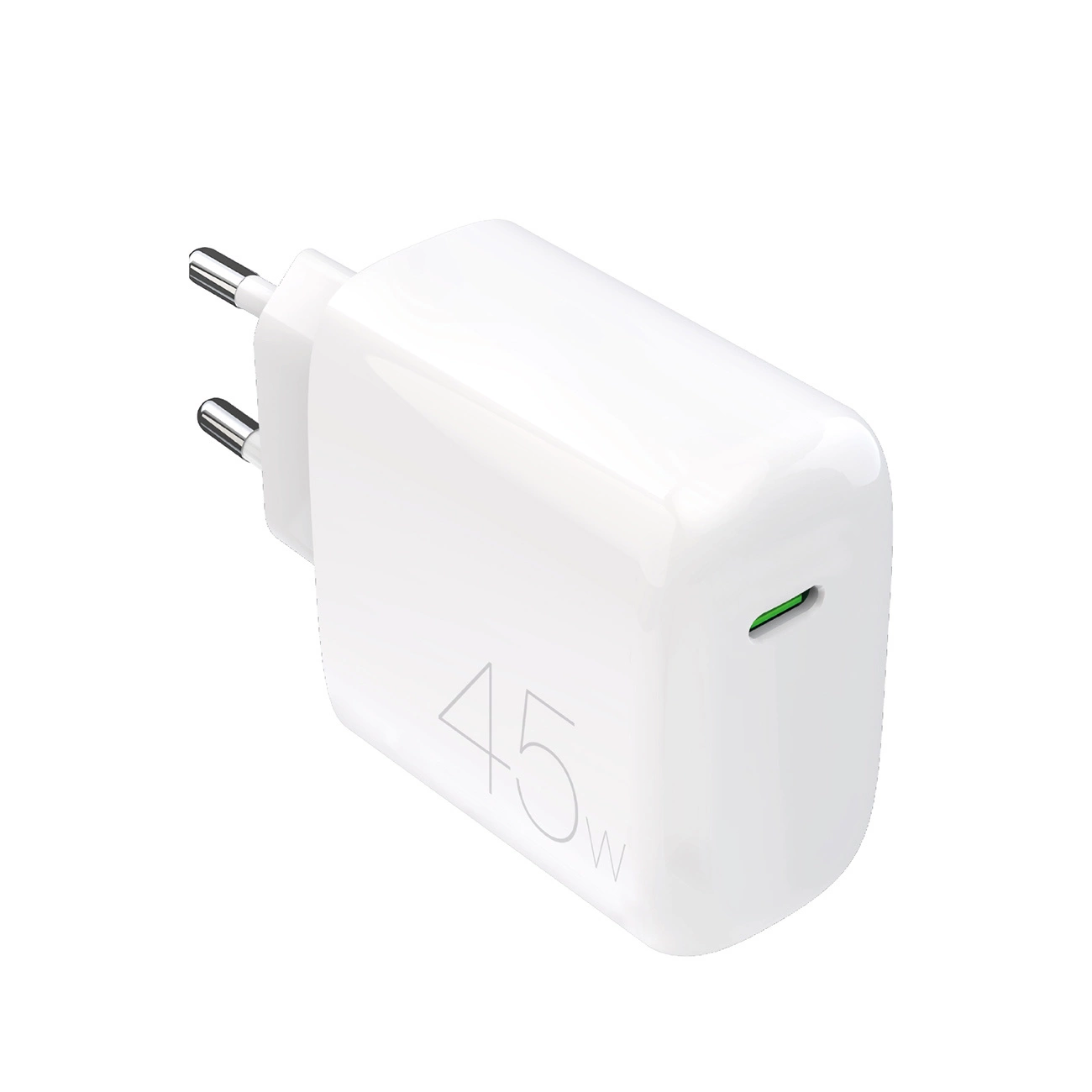 Puro PROLITE 45W USB-C sieninis įkroviklis – balta