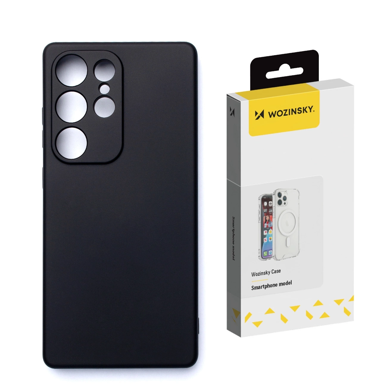 Wozinsky minkštas dėklas Samsung Galaxy S25+ – juodas