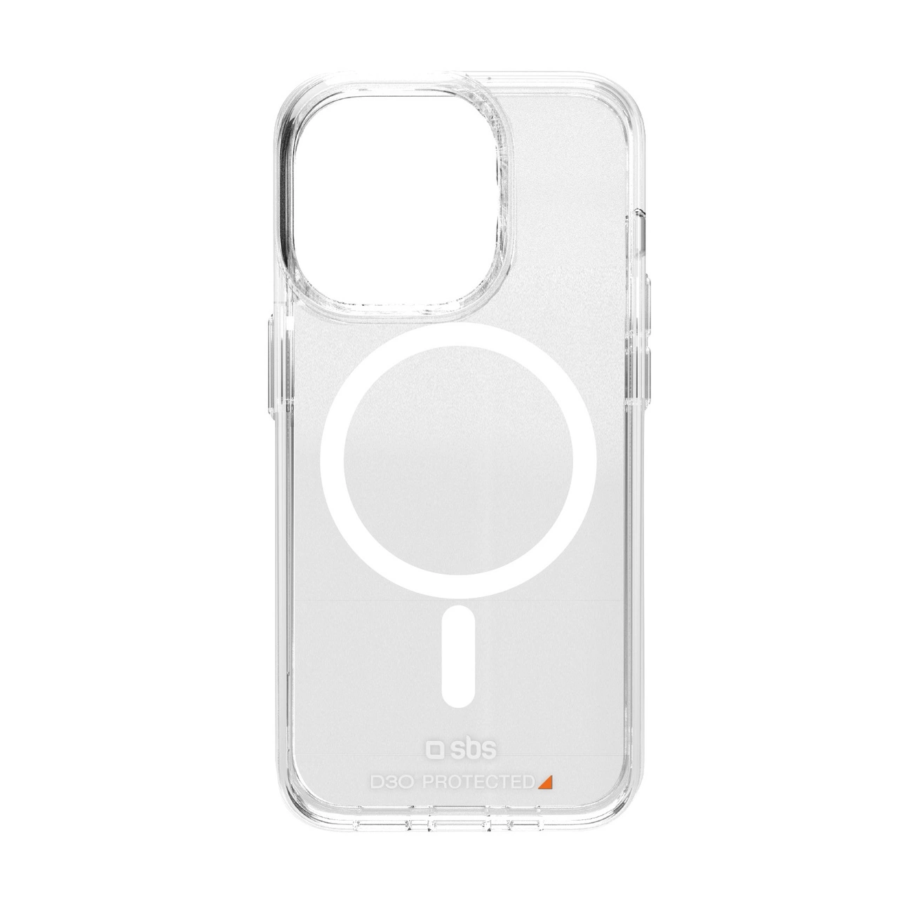 SBS D3O MagSafe dėklas iPhone 15 – skaidrus