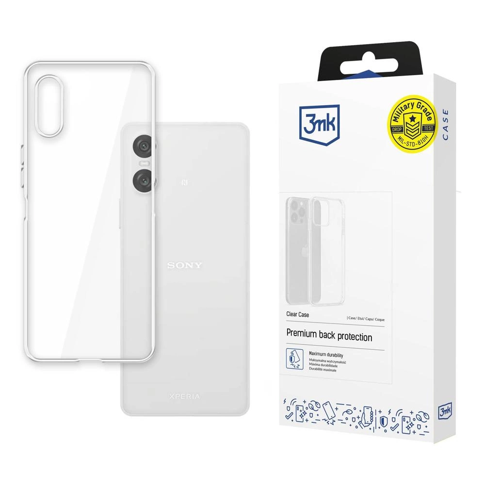 3mk Clear dėklas Sony Xperia 10 VI – permatomas