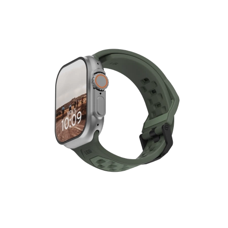 UAG Civilian silikoninis dirželis Apple Watch 42 / 44 / 45 / 46 / 49mm - žalias