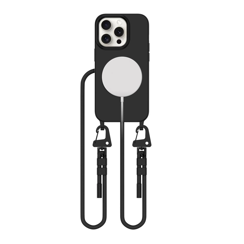 Tech-Protect MagNecklace MagSafe dėklas iPhone 14 Pro – juodas