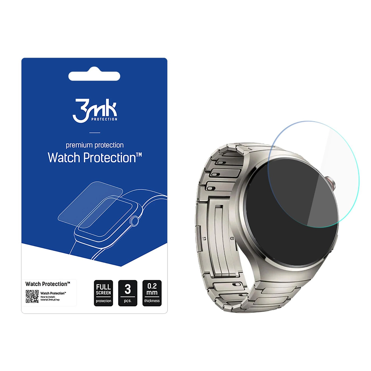 3mk Watch Protection ARC apsauginė plėvelė Huawei Watch 4 Pro Elite 48mm