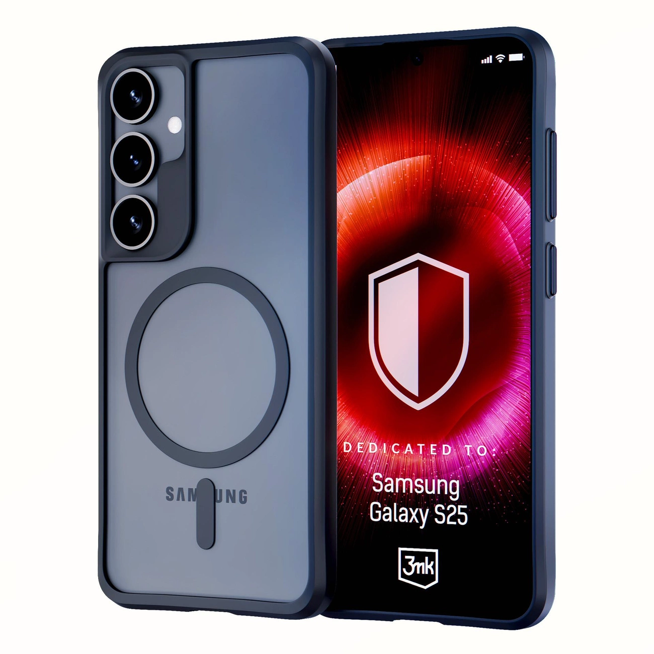 3mk Satin Armor MagCase Samsung Galaxy S25 - skaidrus