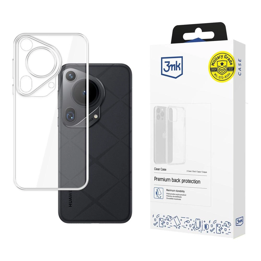 3mk Clear dėklas Huawei Pura 70 Ultra – permatomas