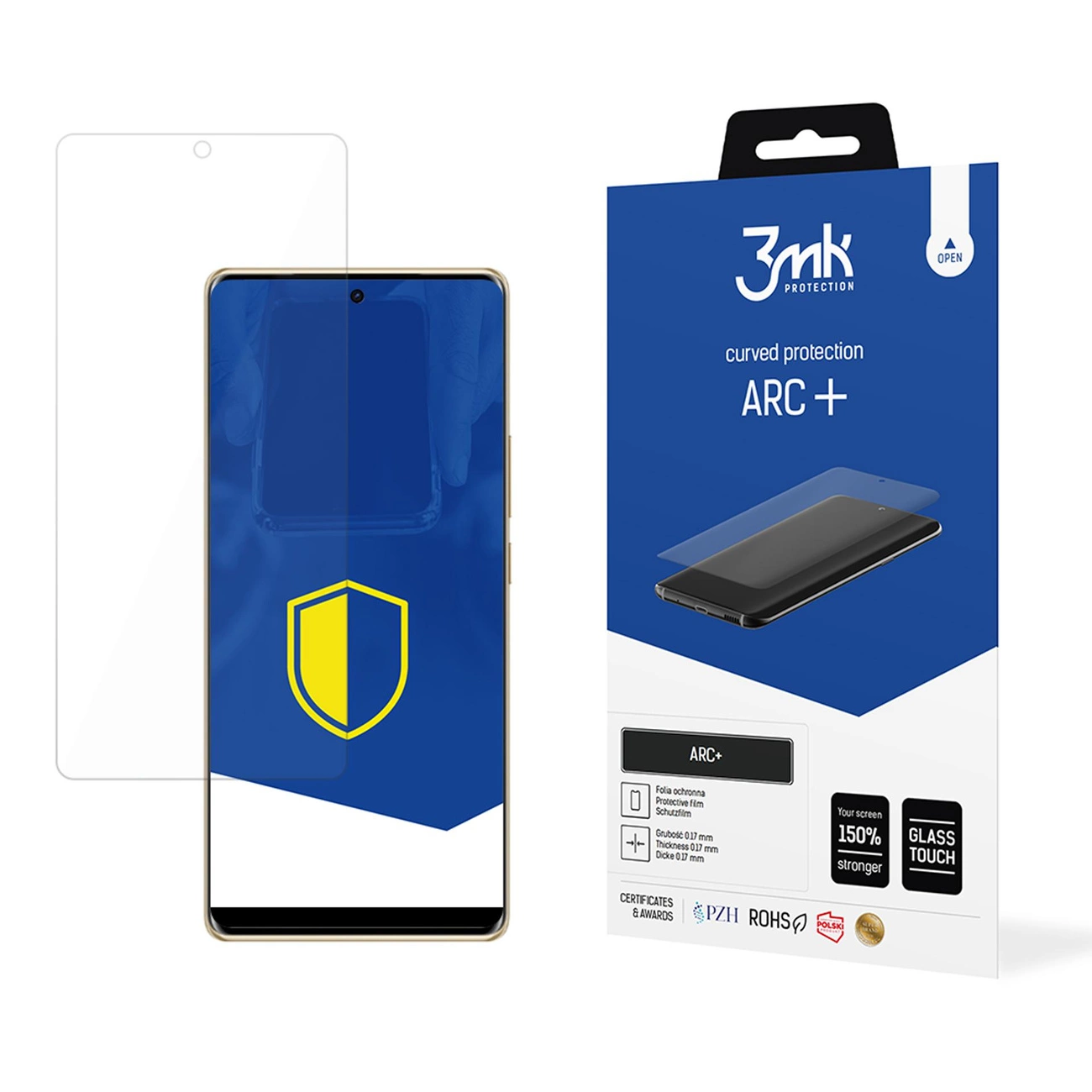 3mk ARC+ apsauginė plėvelė Infinix Note 40 Pro+