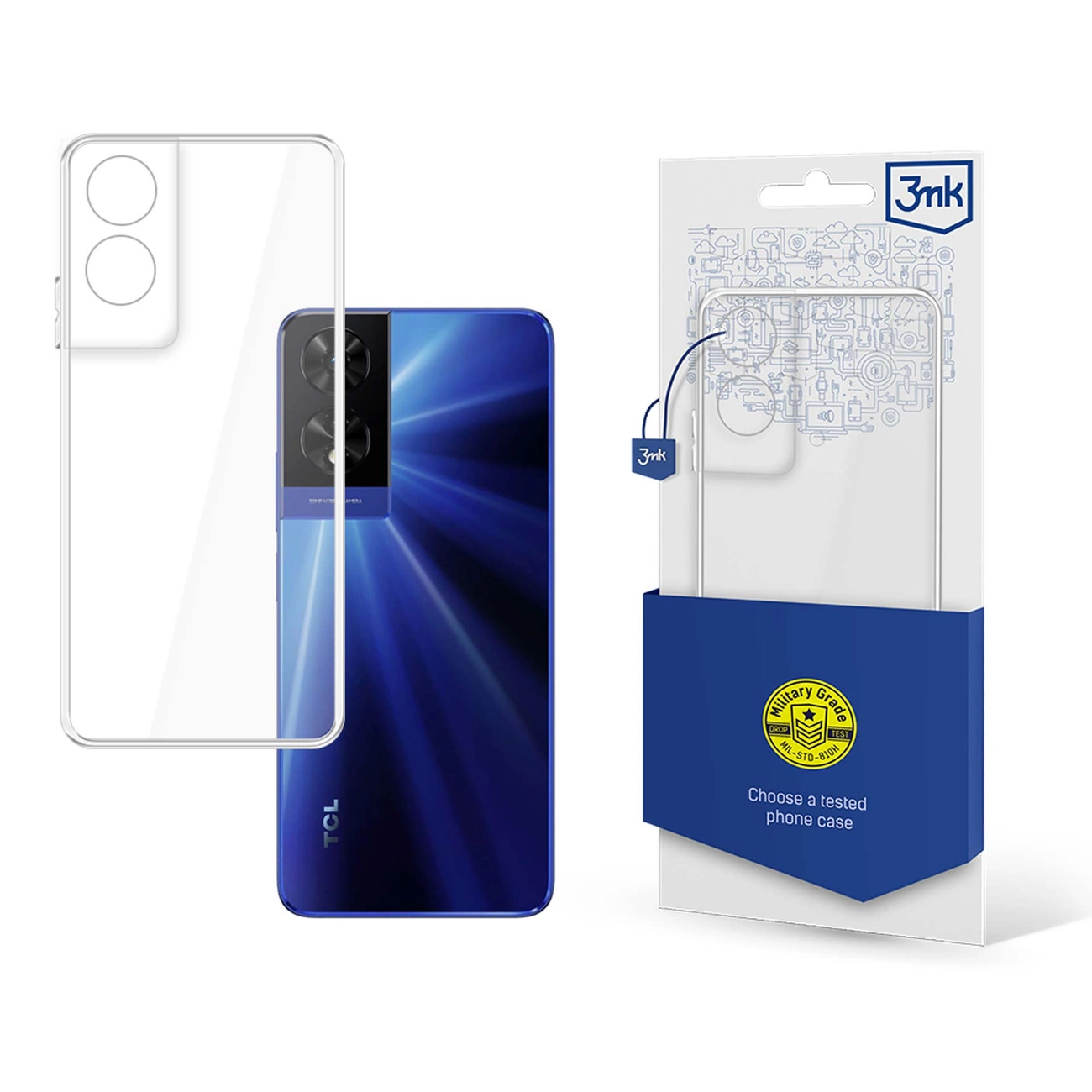 3mk Clear dėklas TCL 505