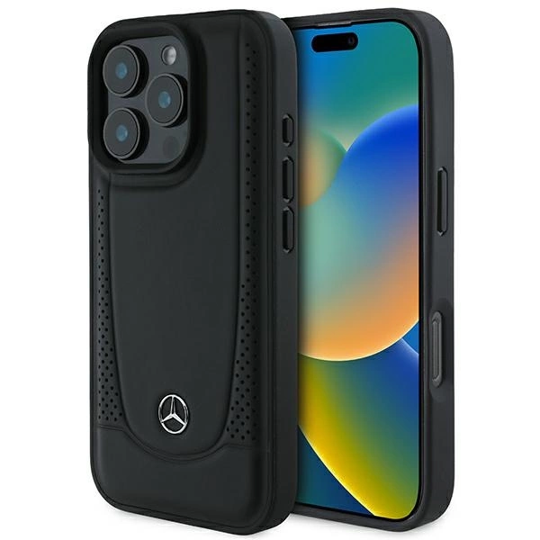 Mercedes odinis Urban dėklas iPhone 16 Pro Max - juodas