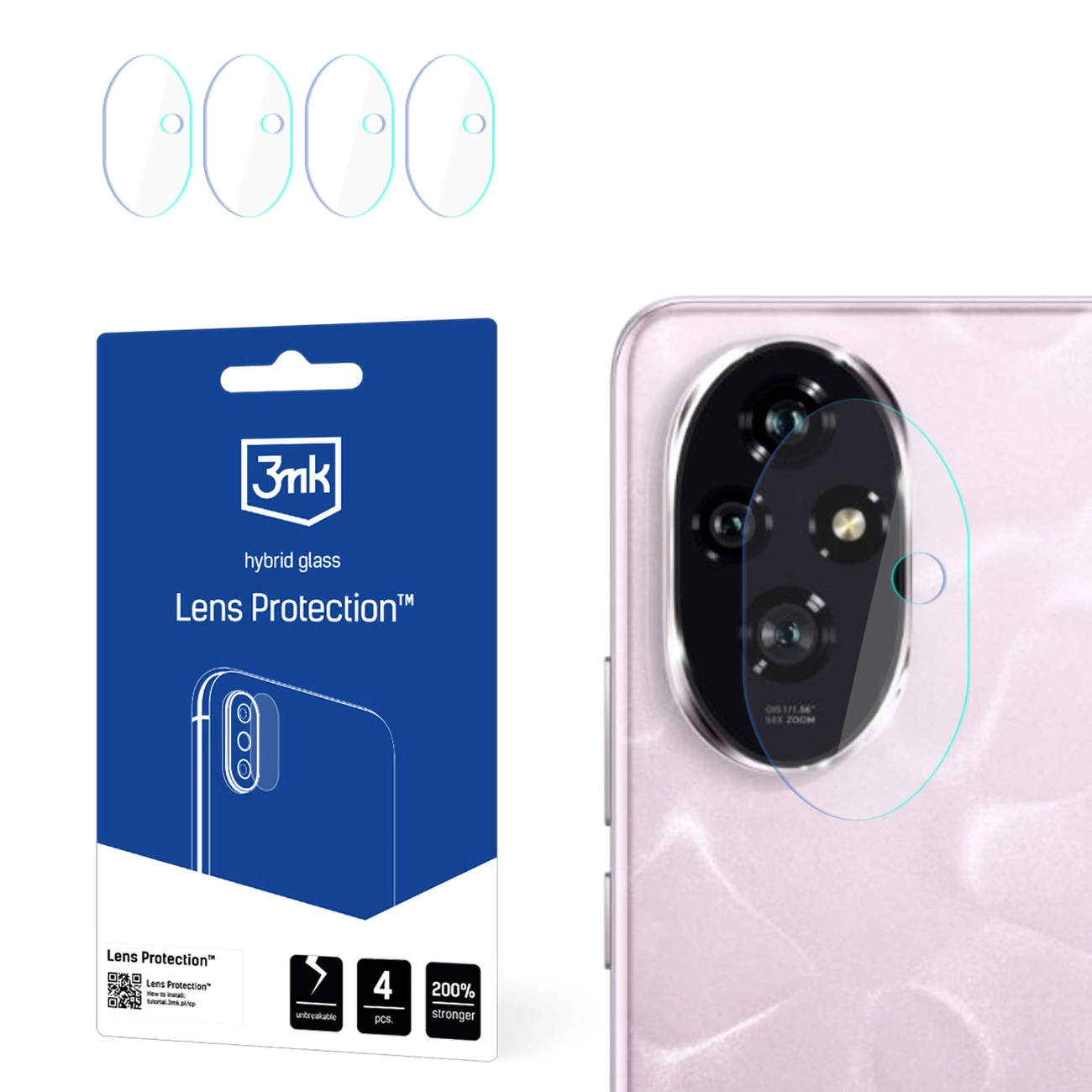 Kameros dangtelis 3mk Lens Protection Honor 200