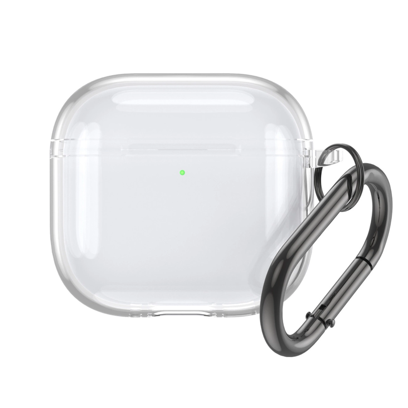 AirPods 4 dėklas – skaidrus