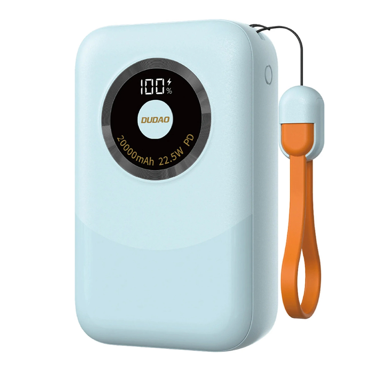 Powerbank Dudao K21 Mini 10000 mAh 22,5W USB-A / USB-C – mėlynas