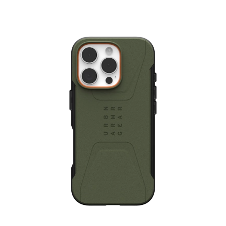 UAG Civilian MagSafe dėklas iPhone 16 Pro žalias
