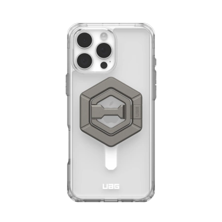 UAG Plyo Magsafe dėklas su magnetiniu žiedu ir stoveliu iPhone 16 Pro Max – titano