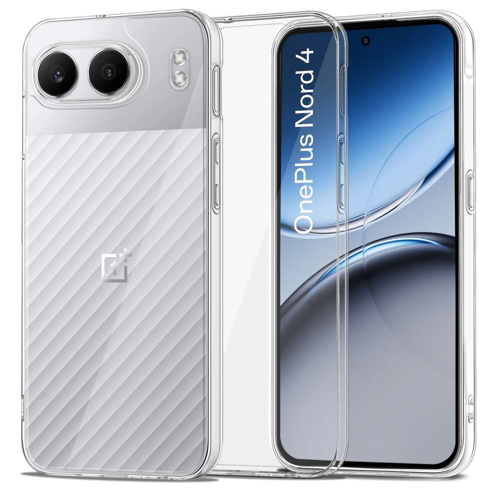 Tech-Protect FlexAir hibridinis dėklas OnePlus Nord 4 - skaidrus