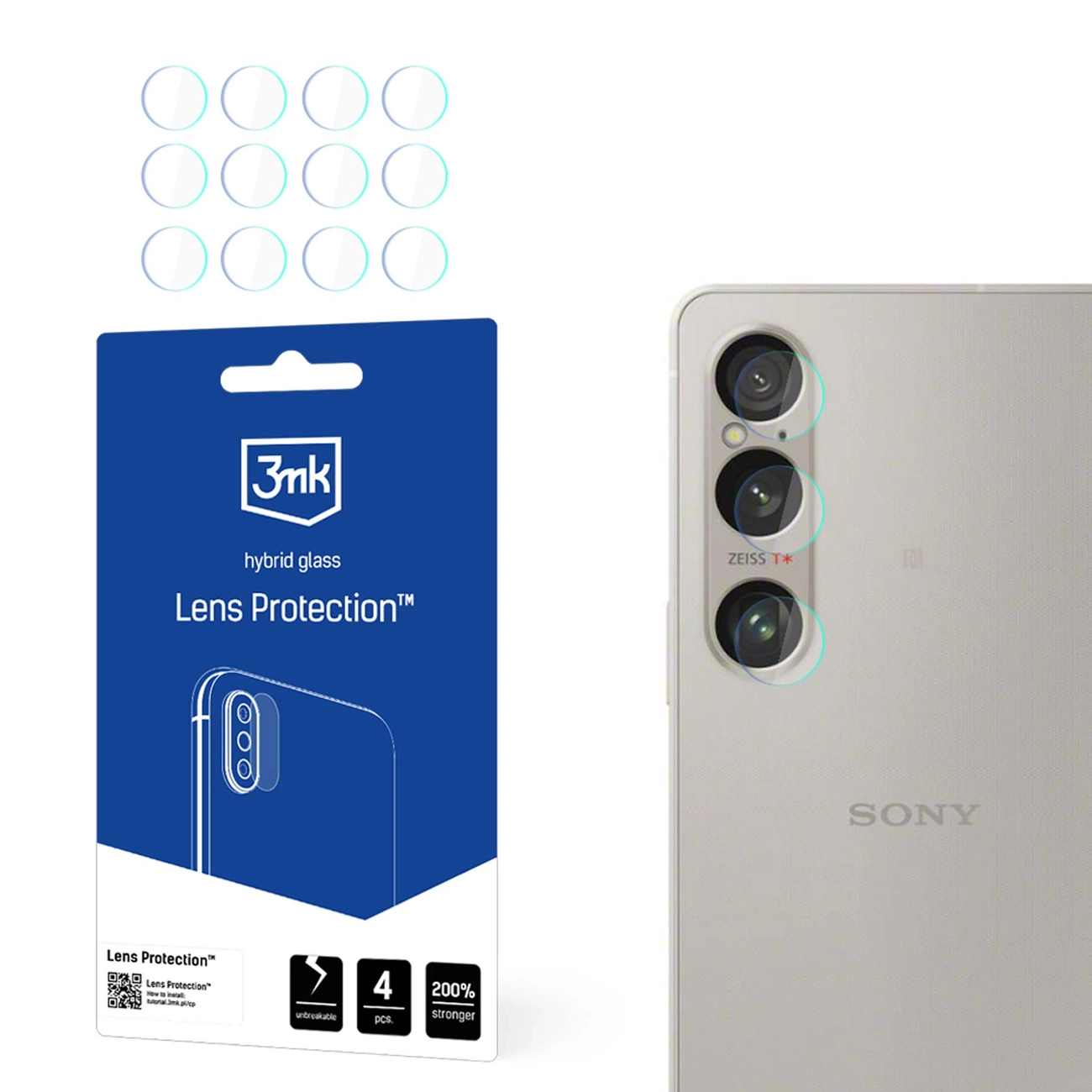 Kameros dangtelis 3mk Lens Protection Sony Xperia 1 VI