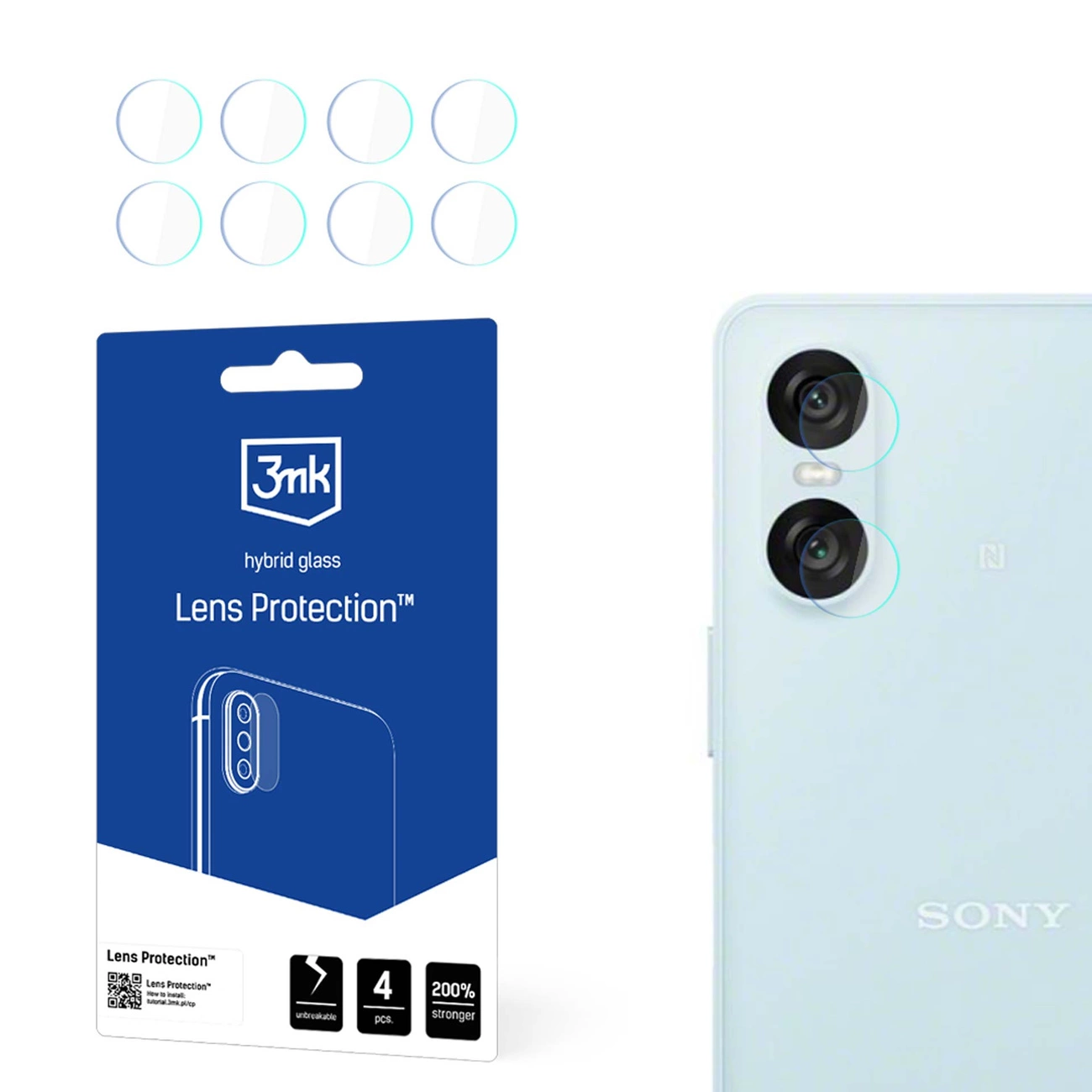 Kameros dangtelis 3mk Lens Protection Sony Xperia 10 VI