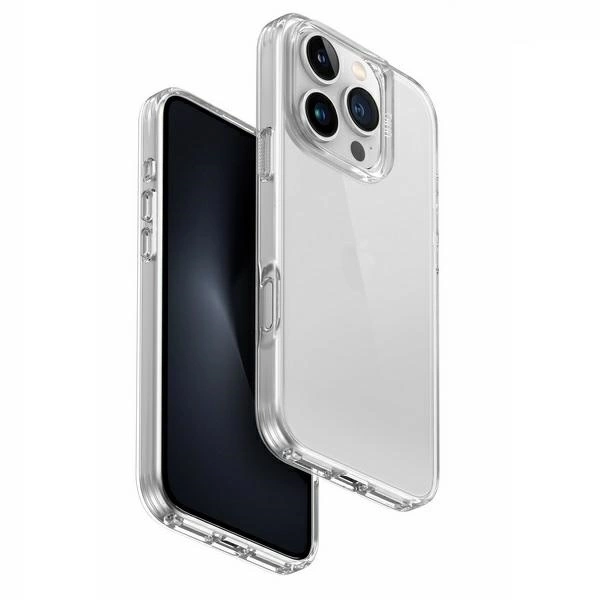 Uniq Air Fender dėklas iPhone 16 Pro – skaidrus
