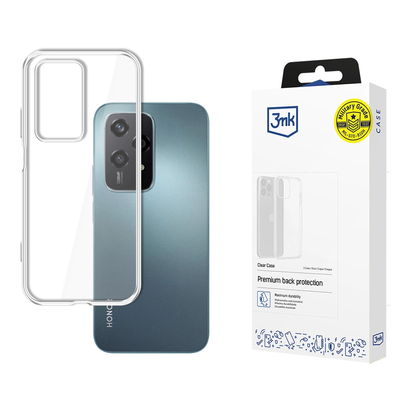 3mk Clear dėklas Honor 200 Lite – permatomas