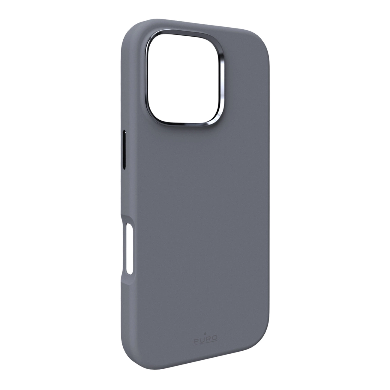 Puro Icon Mag Pro MagSafe silikoninis dėklas iPhone 16 Pro Max - tamsiai pilkas