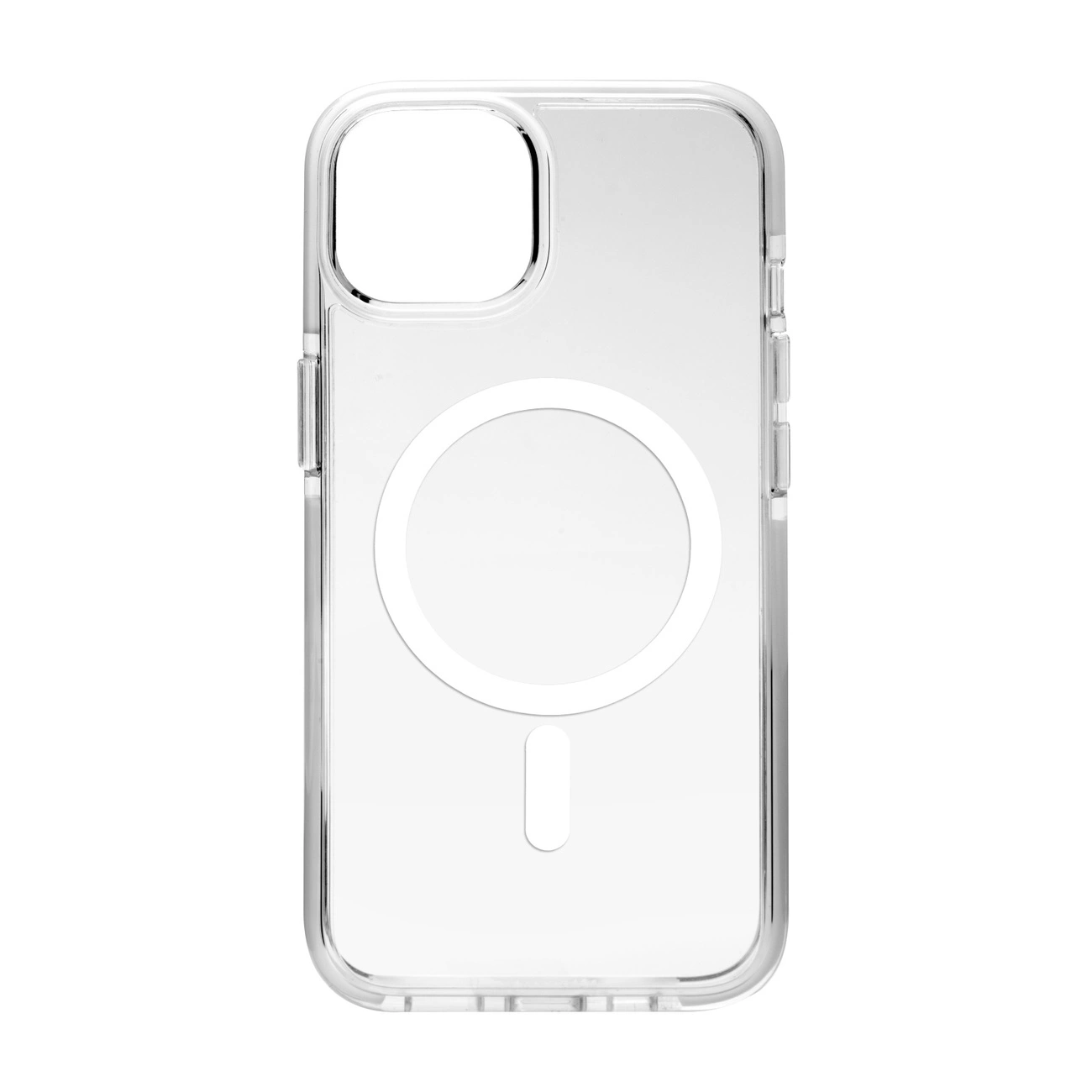 Puro Lite Mag Pro MagSafe silikoninis dėklas iPhone 15 - permatomas